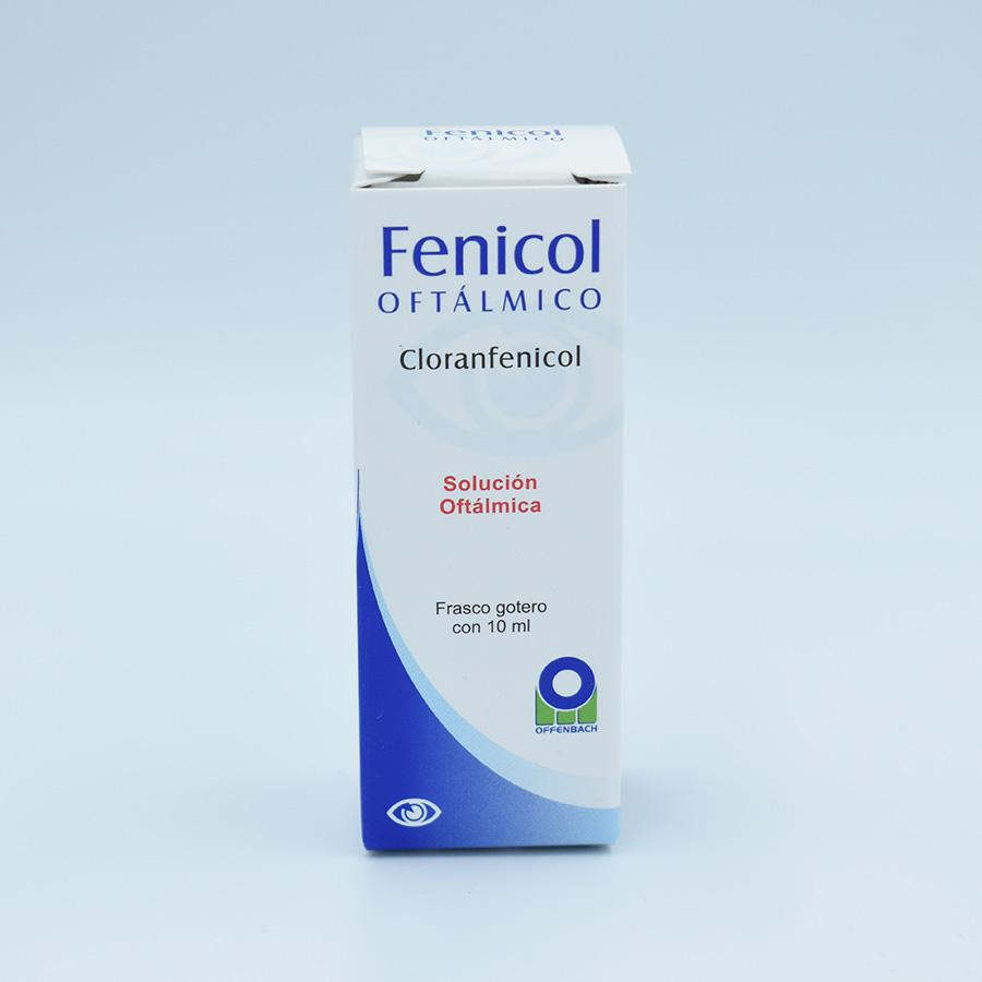 CLORANFENICOL 0.5G  FRASCO CON 10ML. GOTAS OFTALMICAS (FENICOL)