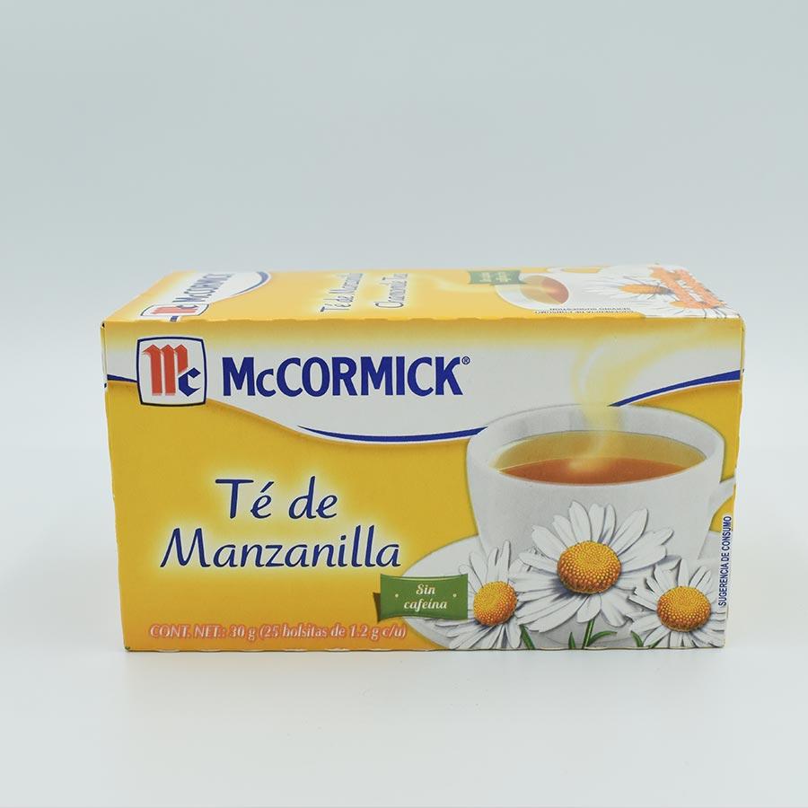 McCORMICK TE DE MANZANILLA C/25 SOBRES
