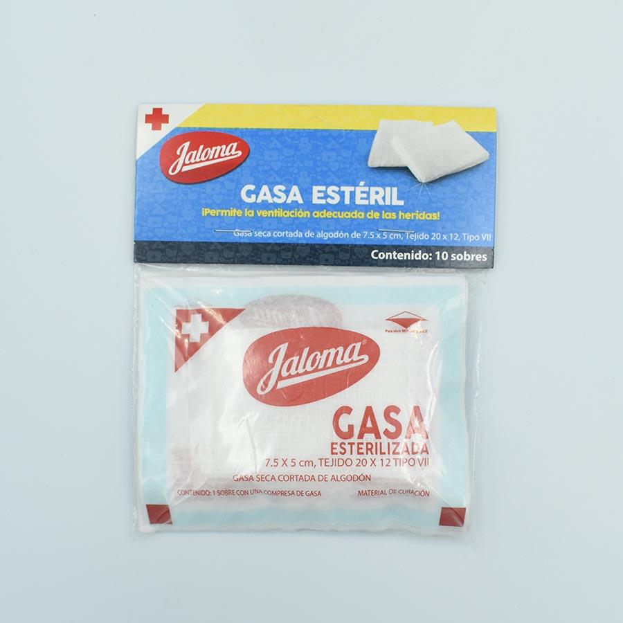 GASA 7.5 X 5 JALOMA EMPAQUE CON 10 PIEZAS