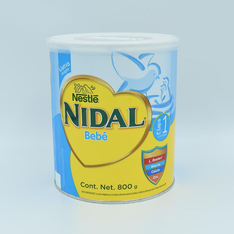 NIDAL 1 0-6 MESES LATA CON 800GR. – Farmacias Iguales