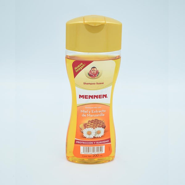 MENNEN SHAMPOO MIEL Y EXTRACTO DE MANZANILLA ENVASE CON 200ML. Farmacias Iguales