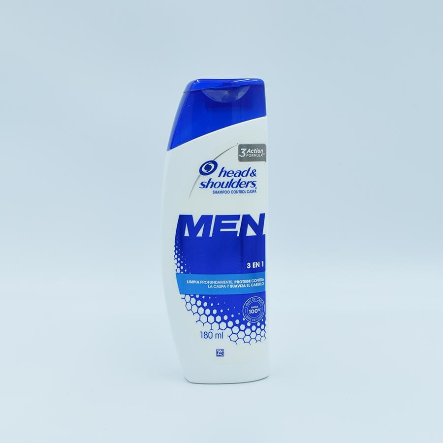 HEAD&SHOULDERS MEN 3 EN 1 180ML