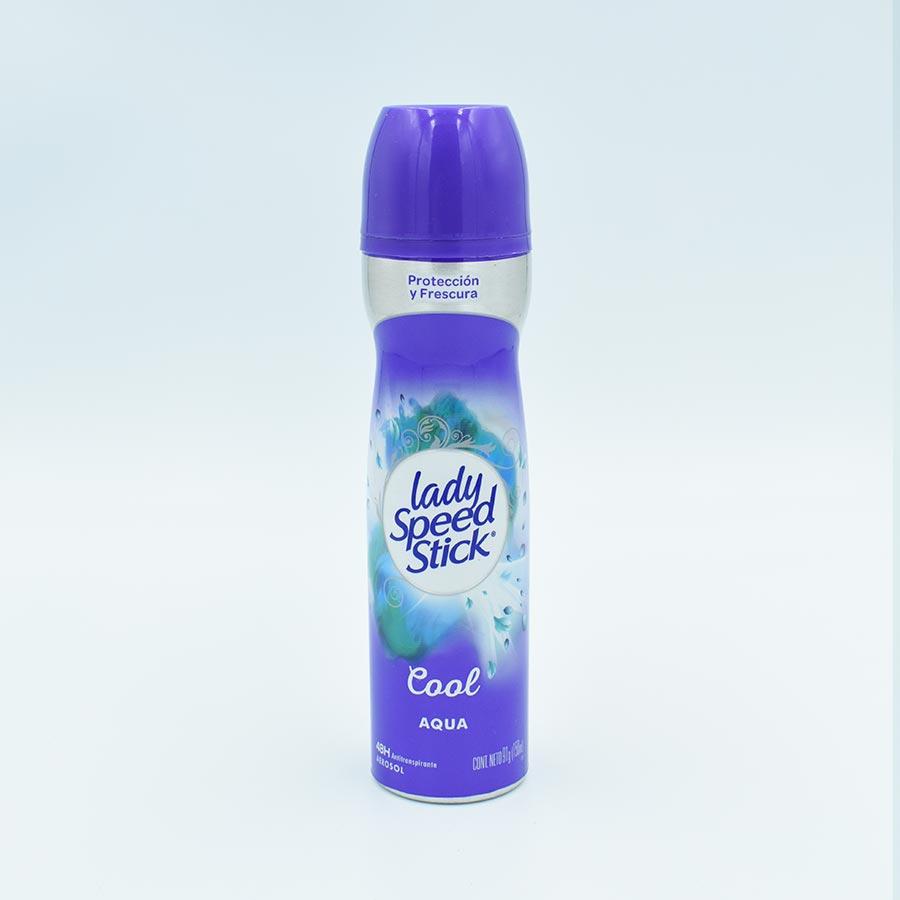 LADY SPEED STICK COOL AQUA  AEROSOL 150ML.