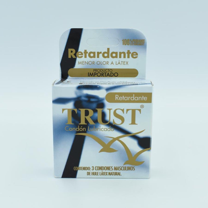 PRUDENCE PRESERVATIVO TRUST RETARDANTE CAJA CON 3 PIEZAS